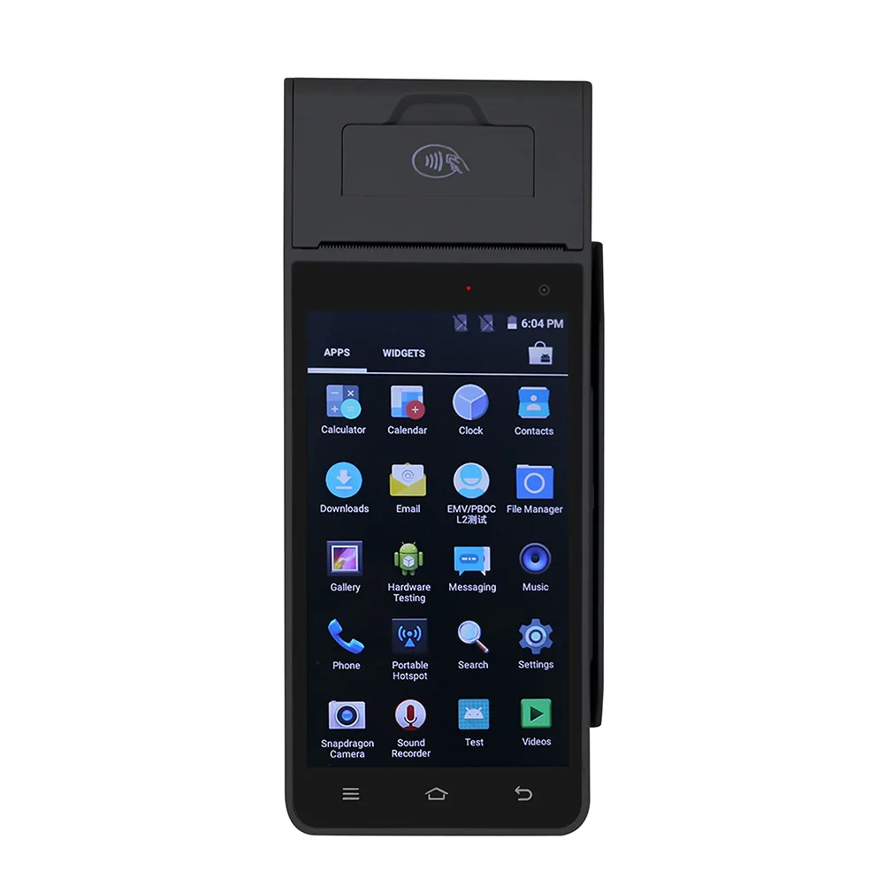 Портативная машина для биллинга Z90 4G умный POS-терминал 5 0 дюймовый экран сенсорный Pos-терминал с принтером