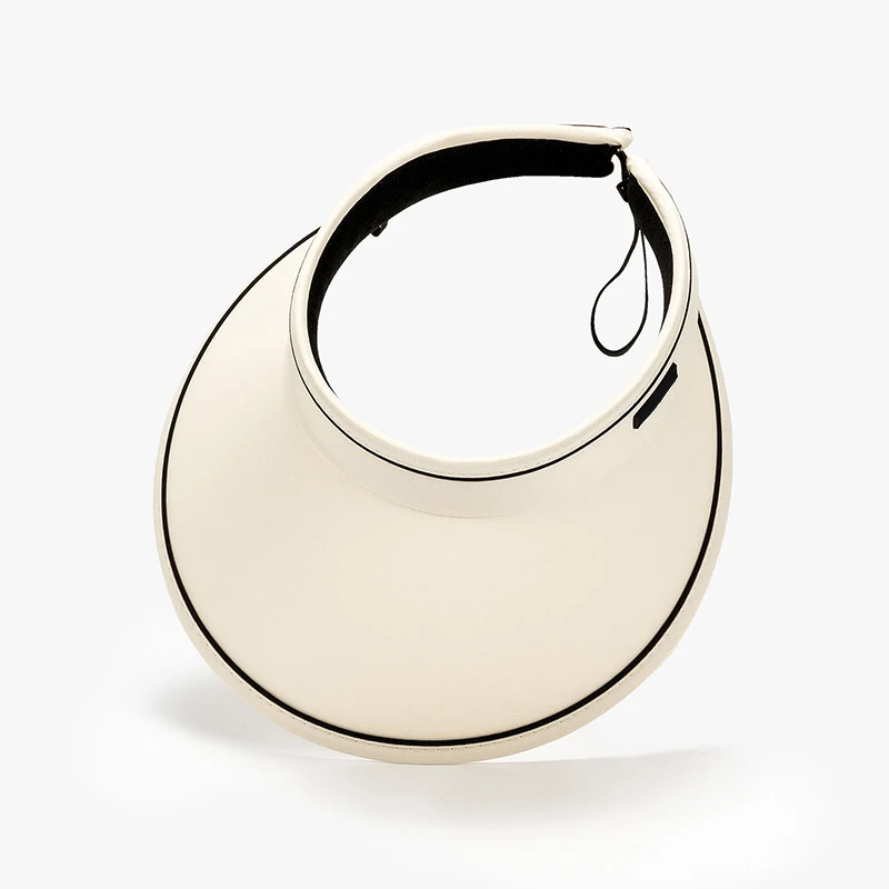 Wholesale Custom Embroidery Printed Logo Outdoor Visor Beach Adjustable Sun Cap Quick Fast Dry Visor Hats For Women Men