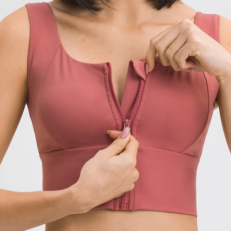 High Quality Sports Women Fitness Sports Bra Adjustable High Impact Padded Workout Gym Activewear Bra