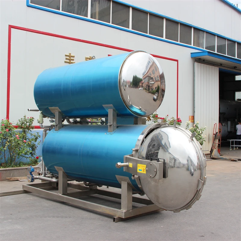 Industrial Steam Retort Sterilizer Water Autoclave for Canning for Farm Industries