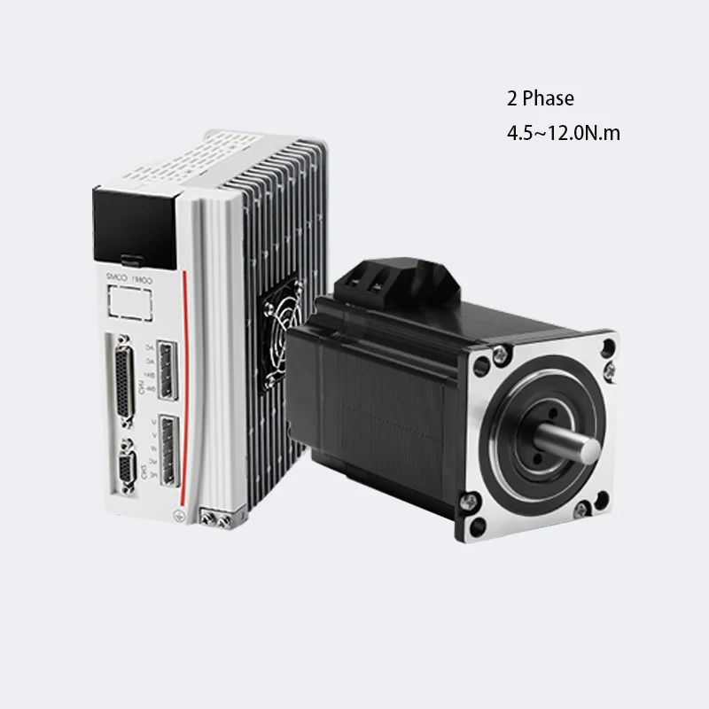 PrimoPal Good Price NEMA34 86mm Hybrid Servo Set 12.5nm Closed Loop Pulse Control NEMA 34 Stepper Motor With Encoder