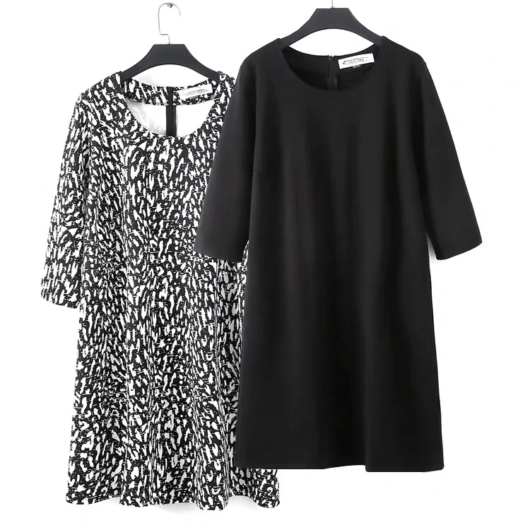 2023 New Stocklot European Dress Elegant Ladies Plus-Size Whole Stock Lots Garments Woman Dress