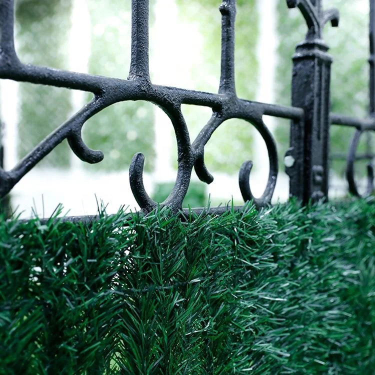 Best Quality  Pattern Grass Fence Standard Green Roll  Garden Fences Best Price