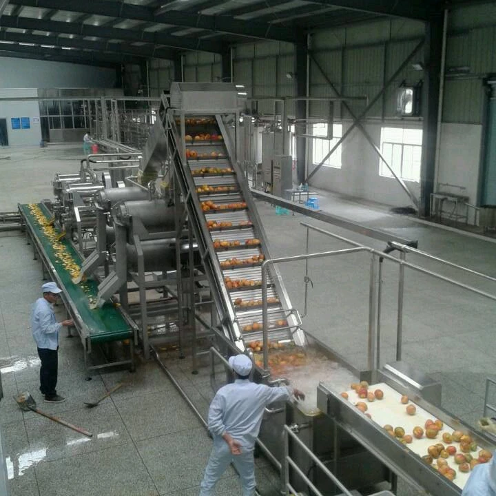 Turnkey project industrial mango pulp puree jam making line from A to Z/Mango juice production line