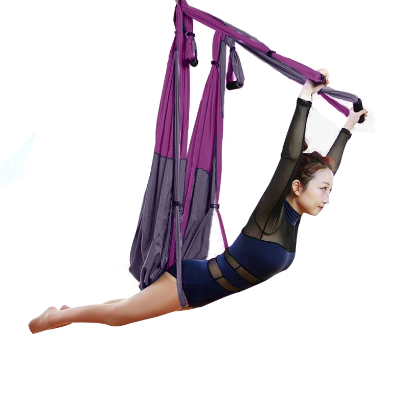 NEW Parachute Flying Antigravity Aerial Yoga Hammock Swing Trapeze yoga Sling for Yoga sport hammocks