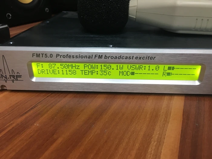  FMUSER FMT5.0-50W 50 Вт Fm-передатчик для церковной FM-радиостанции 87 ~ 108 МГц высокоточный аудио