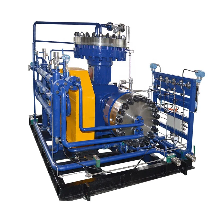 150bar L type GL-18/1-150 11KW 99.99% Helium Compressor Two stage Gas Booster diaphragm compressor