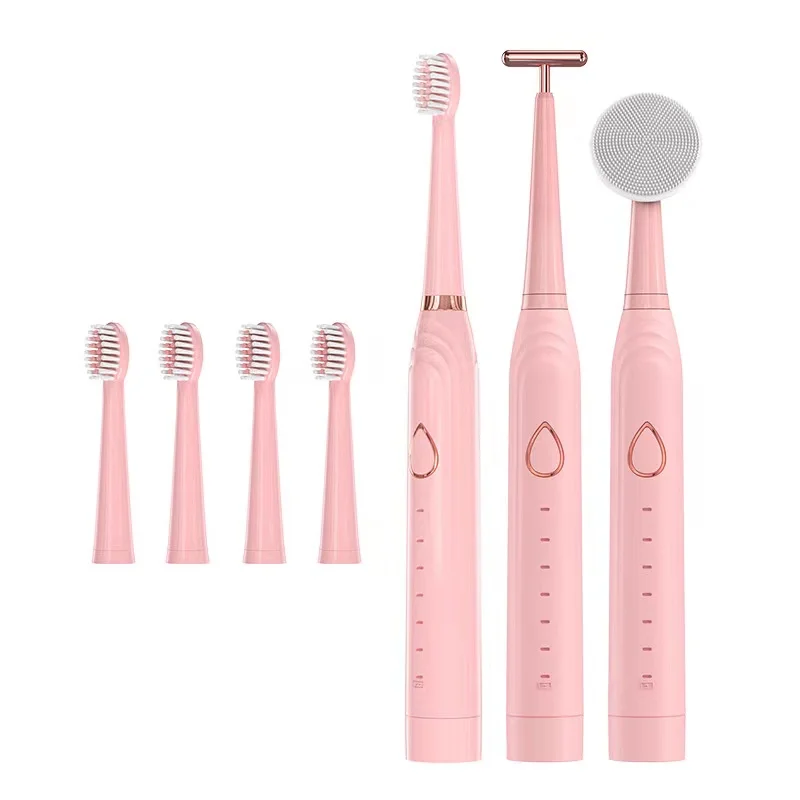 
3 in 1 Face Massage Electric Face Cleaning Brush Sonic Electric Toothbrush 