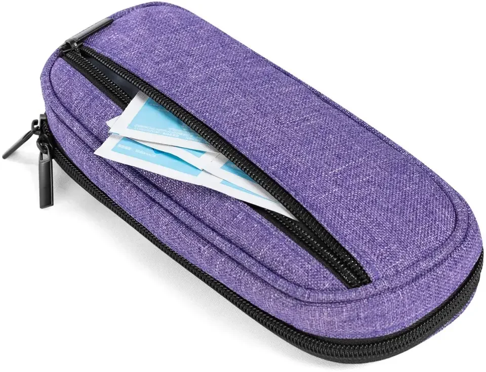 Waterproof Travel Breast Milk Cooler Bag Portable Medical Cooler Bag Diabetic Insulin Case With Ice Pack