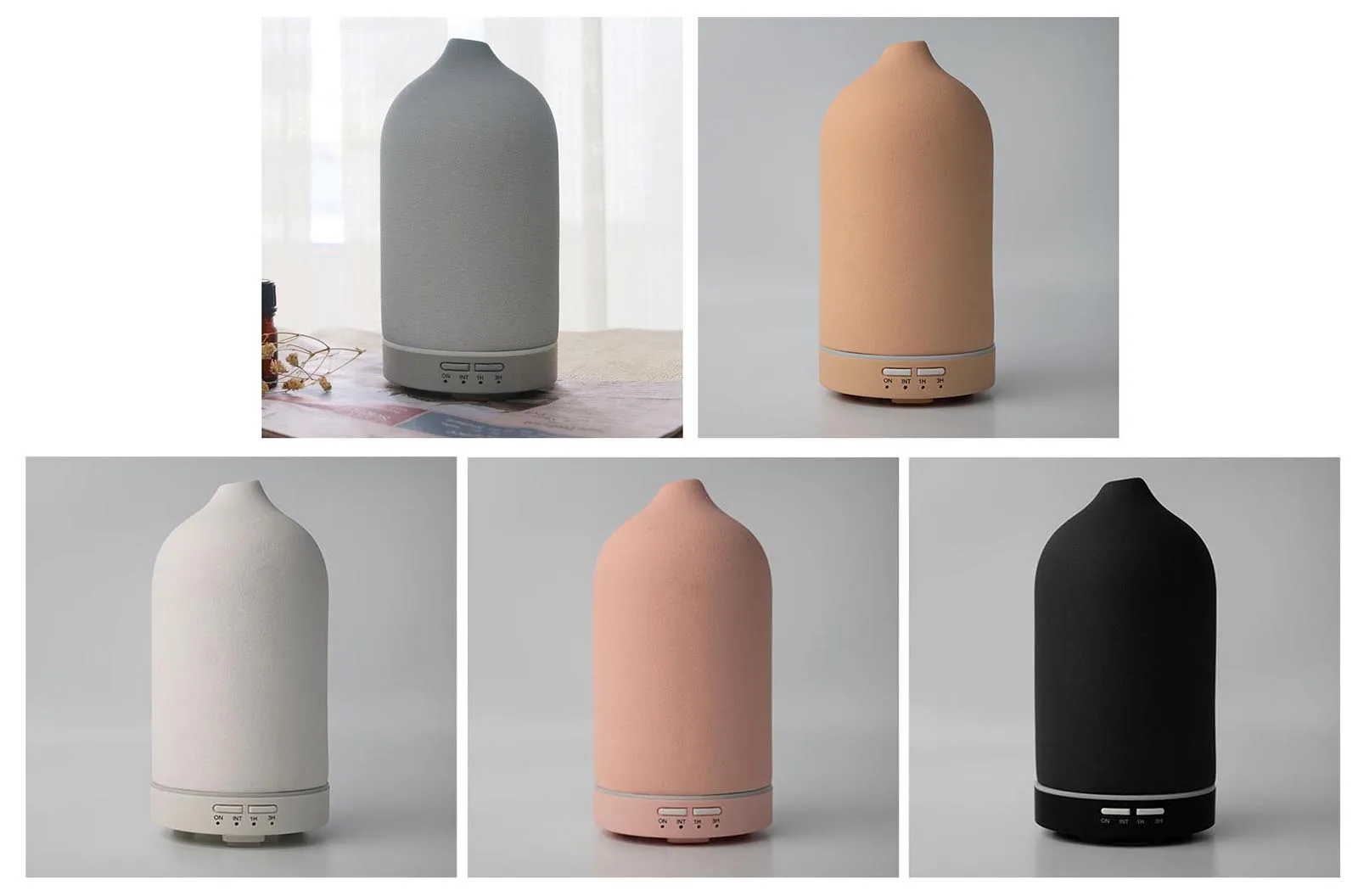Factory Color Customize Essential Oil Diffuser Ceramic Simple Scent Aromatherapy Humidifier Fragrance Diffuser