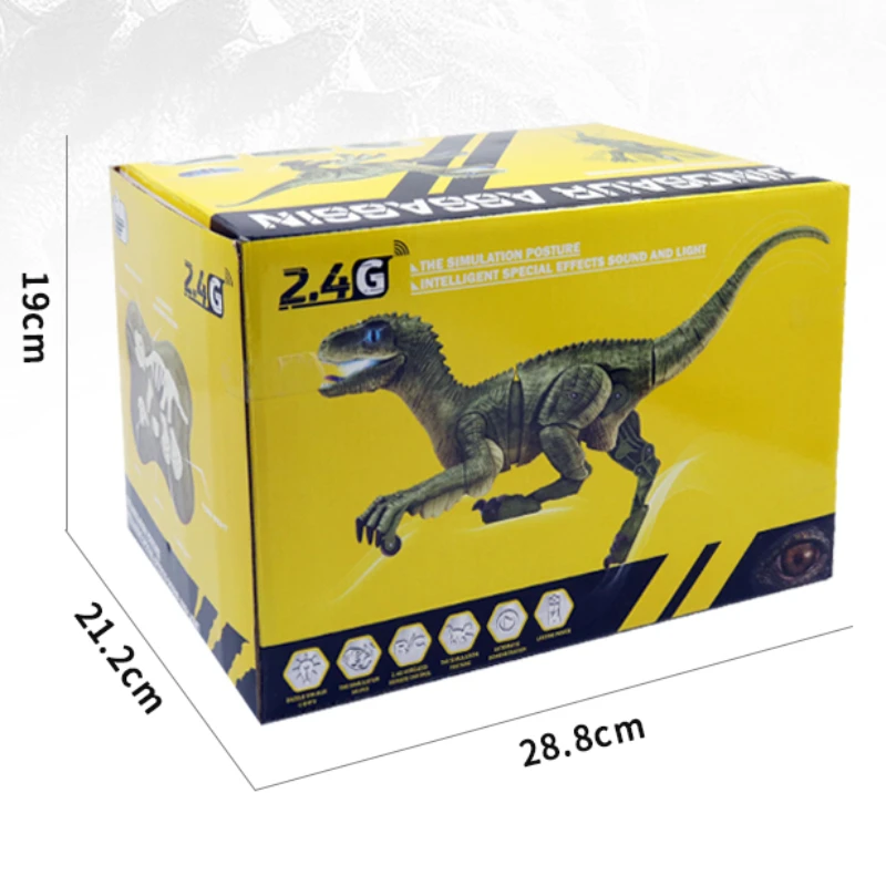  Тенденция 2021 Amazon Ebay Global Funhood GD020 2 4G радиоуправляемые игрушки животные динозавры имитация света и реалистичный