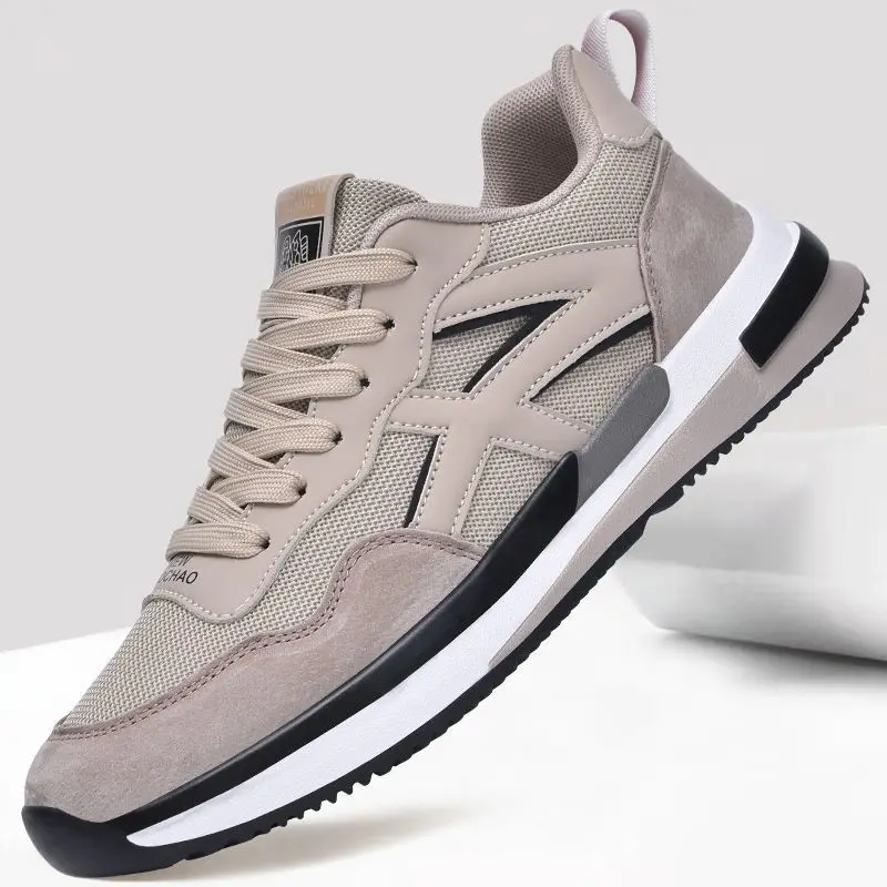 Manufacturer zapatillas deportivas lightweight Breathable  running men sports shoes