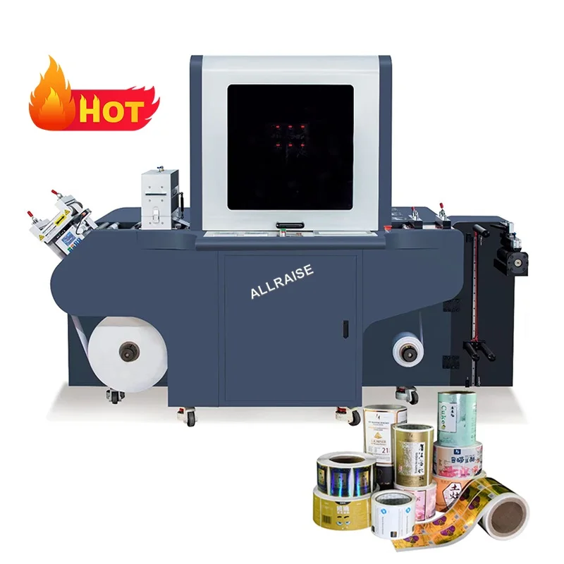 Best Price  Uv Label Printers Self Adhesive Paper Labelling Machine Roll To Roll Digital Label Printing Machine
