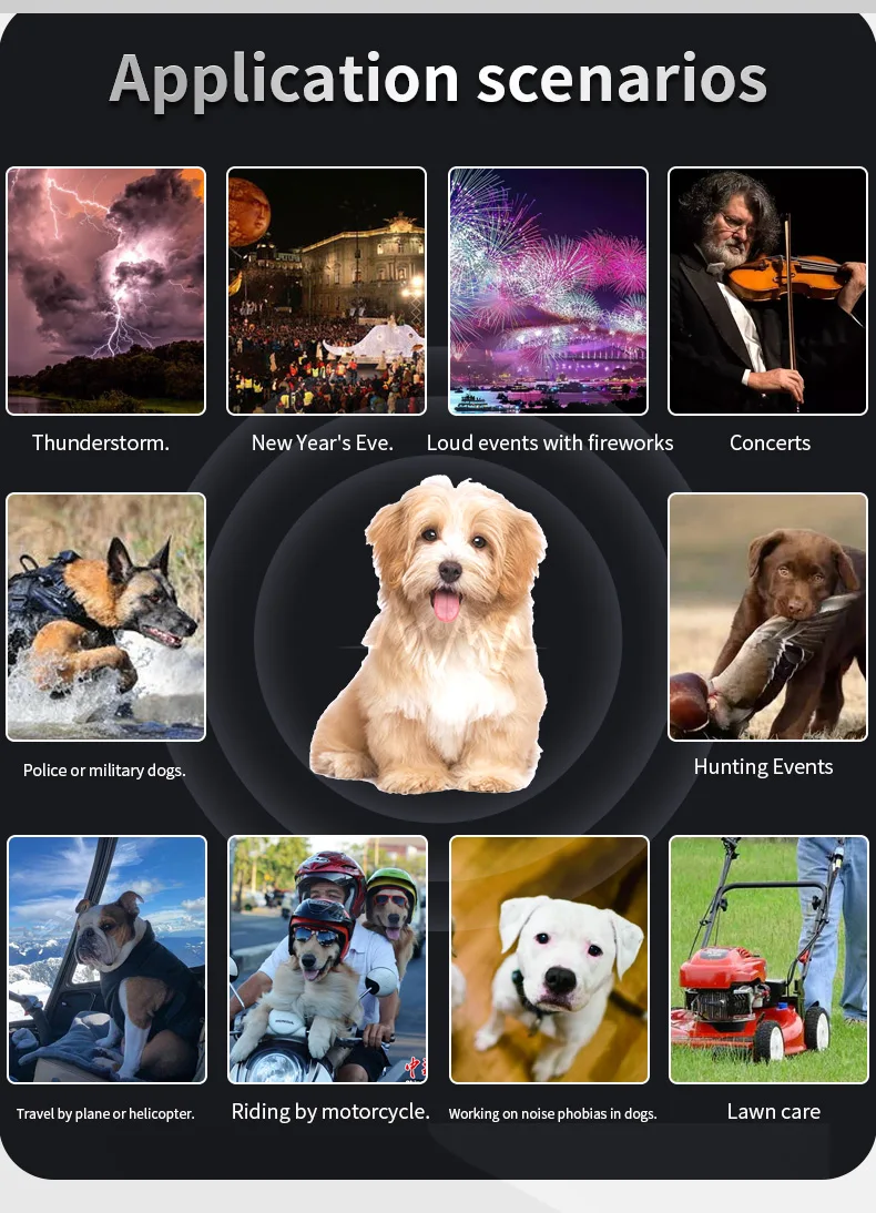 Ear Plugs for Hearing Noise canceling Earmuffs  Dog Hearing Protector Thunder Fireworks