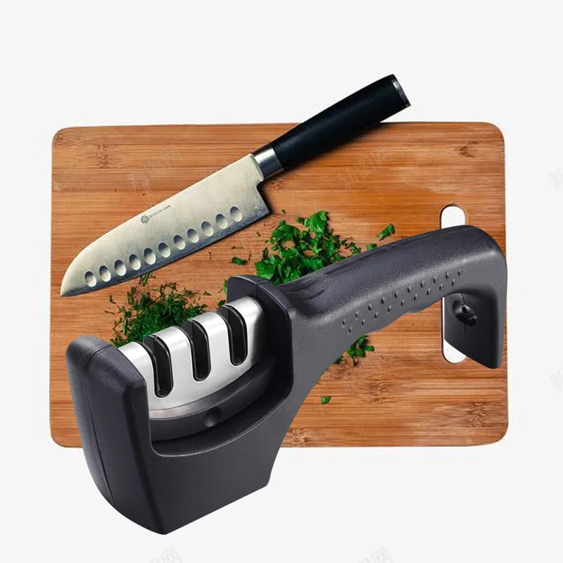 Home Kitchen Mini Stainless Steel Durable Manual Outdoor Handheld Knife Sharpener