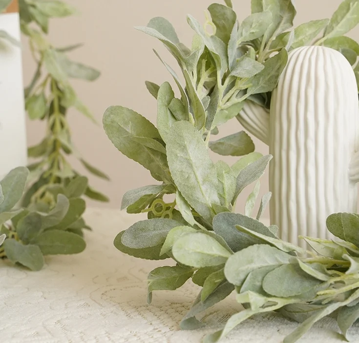 Factory Wholesale Artificial Decorative Garland High Quality Faux Home Decoration