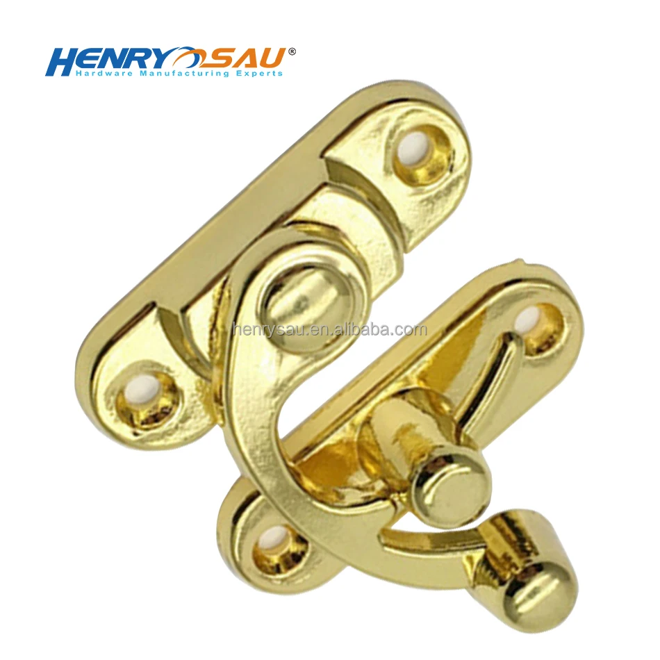 Хит продаж, полые качели Oxhorn, деревянная коробка с застежкой, защелкой, защелками, золотые качели из цинкового сплава, шкатулка для ювелирных изделий, замок с застежкой