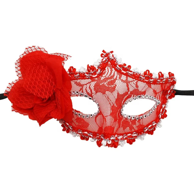 Flower Wedding Carnival Party Performance Costume hot sell christmas halloween party half face mask