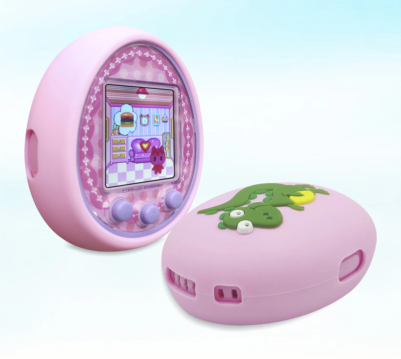 Веселые детские игрушки Tamagotchi ностальгические Домашние животные в виртуальной сети Интерактивная игрушка цифровой цветной экран защитный