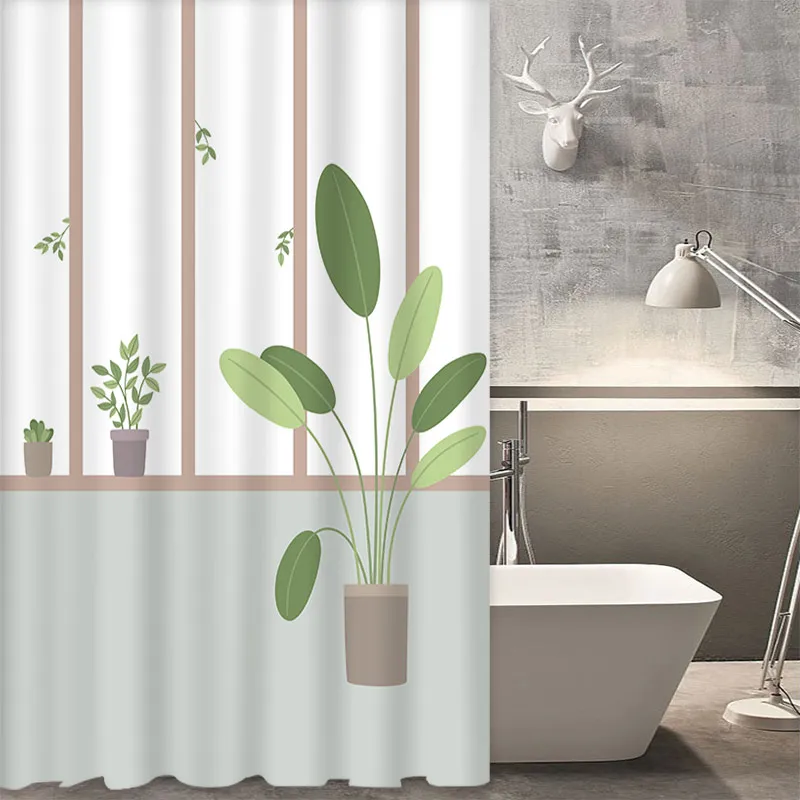 Mildew Blue Extra Long Shower Curtain Liner Clear Custom Hookless Shower Curtains