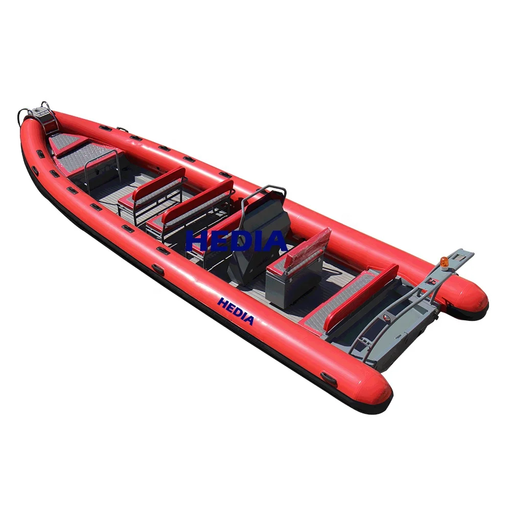 Супер глубокая v-образная алюминиевая жесткая надувная лодка RIB Dinghy мощный патруль 830 с резервуаром для подводного плавания