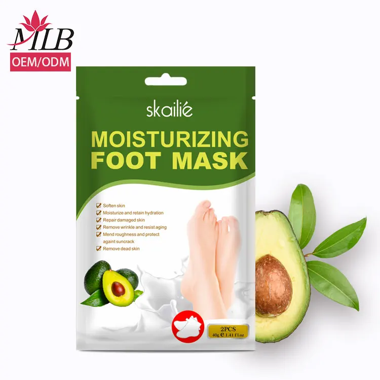 Moisturizing Foot Care Mask Shea Butter Collagen Hydration Socks Foot Mask for foot