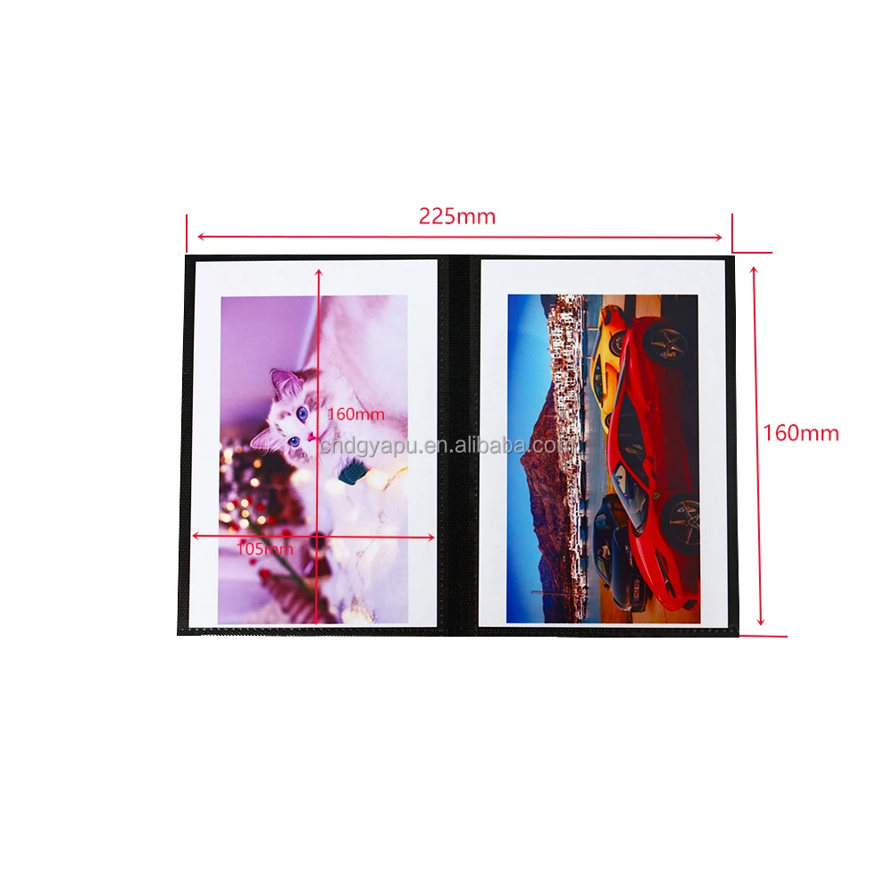 Factory-made standard 4*6 inch photo album super multi-capacity waterproof transparent photo album