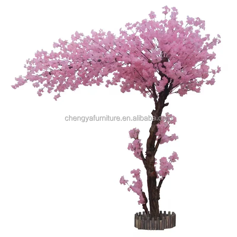 Simulation artificial cherry blossom Trees for wedding event