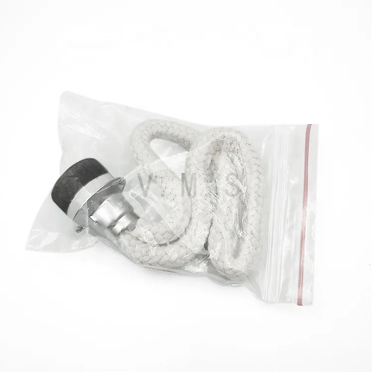 Large Lampe Berge Ignition Wick Burner Silver