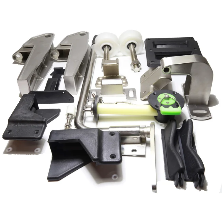 Cold storage sliding door accessories hardware parts custom hanging electric