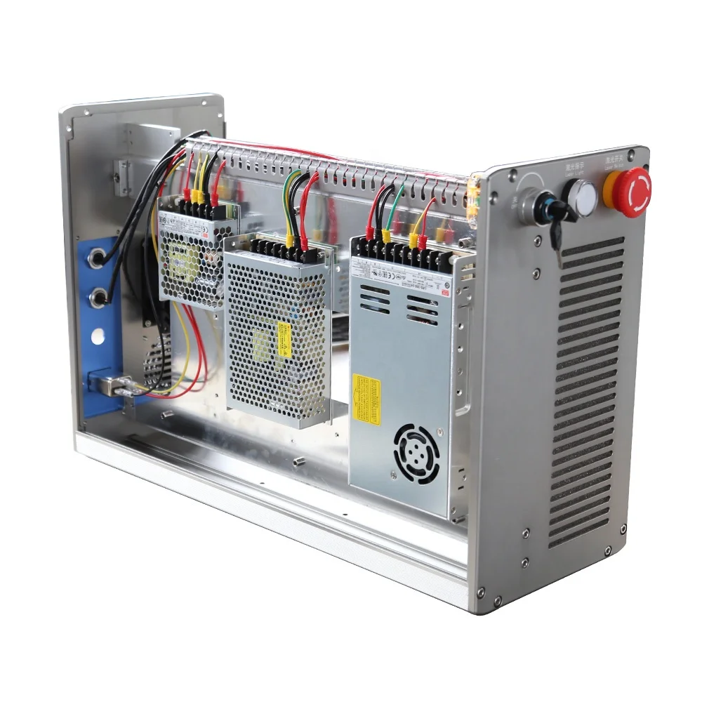 New Design 20W 30W 50W Portable Cattle Ear Tag Fiber Laser Printing Marking Machines for Pattern Engraving Metal Plastic