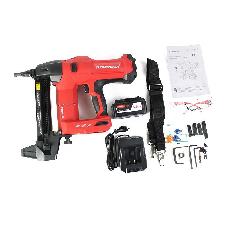 OEM 20V Cordless Lithium Battery Powered Concrete Frame Nailing Nail Gun Stapler Set For Construction And Woodworking Projects