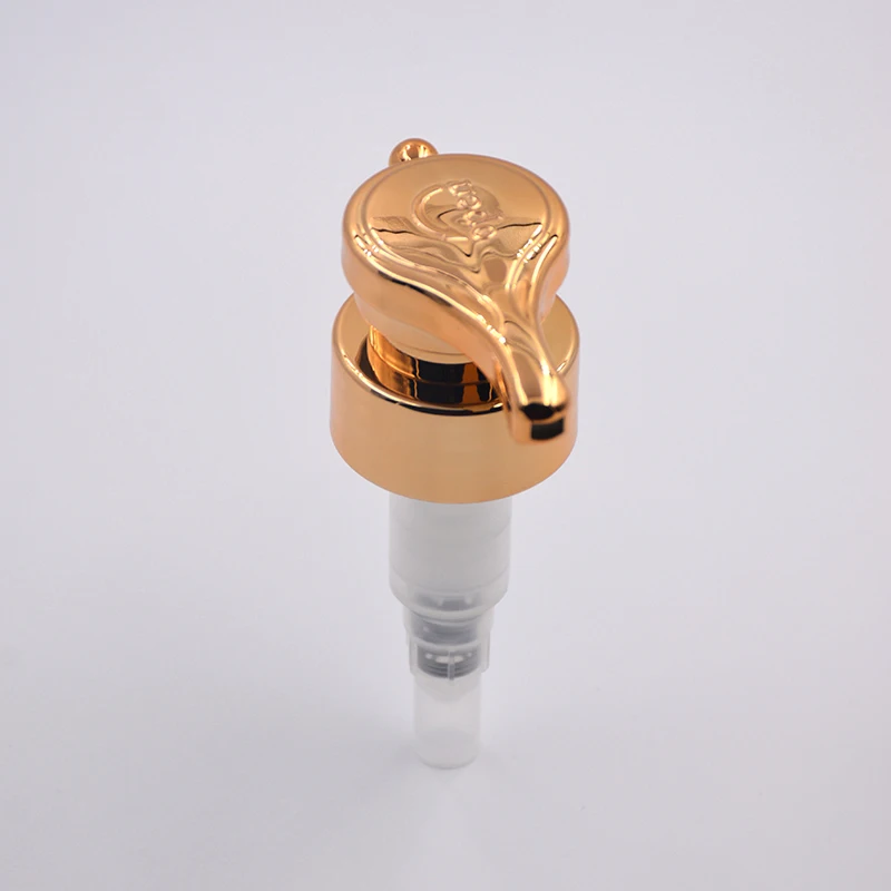 hot sale ALU 33400 big discharge rate screw lotion pump For Bottles 4CC Outer Spring dispenser pump