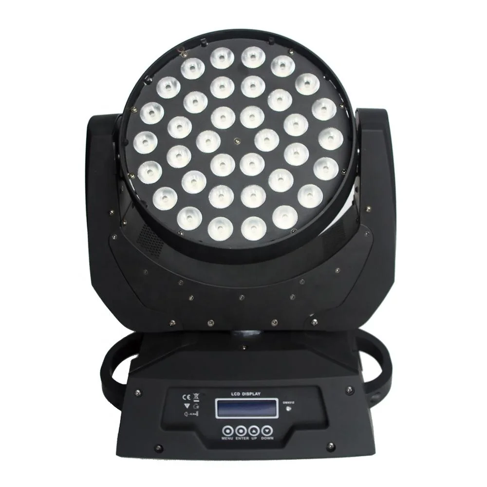 High power moving head RGBW stage lighting 4in1 36pcs 10 watt led led moving head wash beam stage lighting for party bar