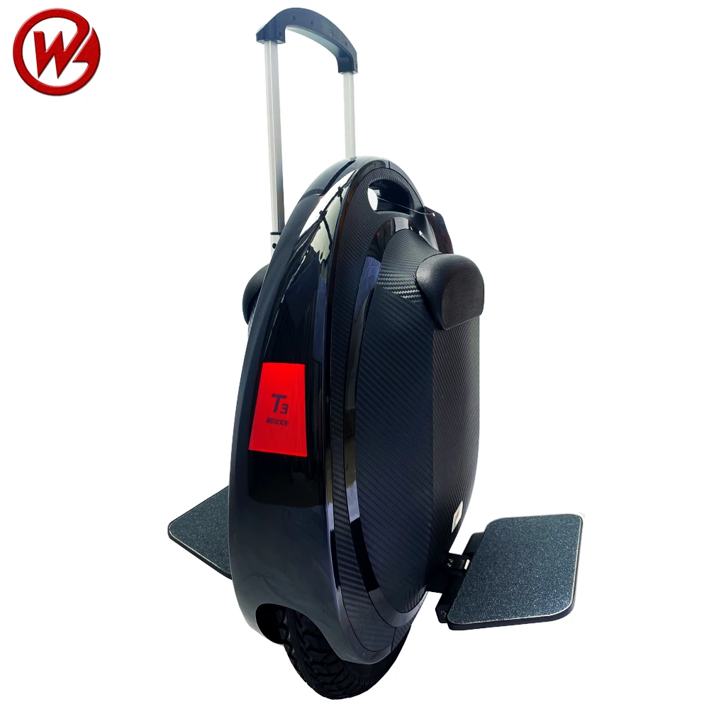 EU Stock Original Begode Tesla T3  84V 1500wh Newest Generation Updated Anti Spin Button Bluetooth Speaker 2000W Electric Motor