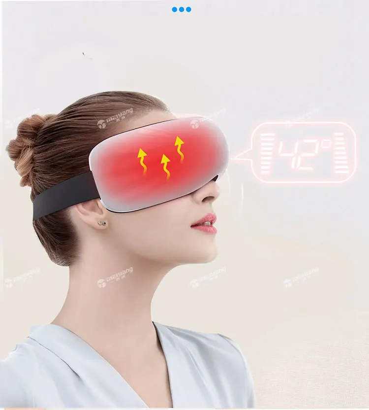 
electric smart vibration heated air pressure eye care massager 