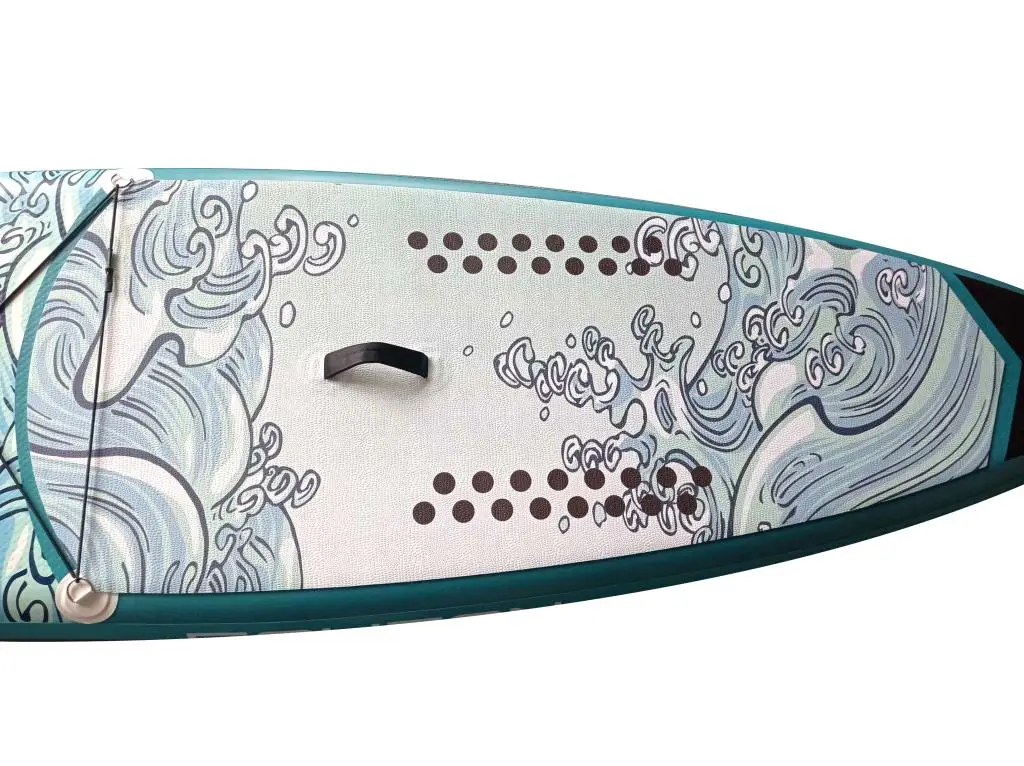 
ISUP Inflatable Paddle board with Leash Pump Paddle and Bag for Adults and Youth Sup Deck Stand Up Paddle Boards 