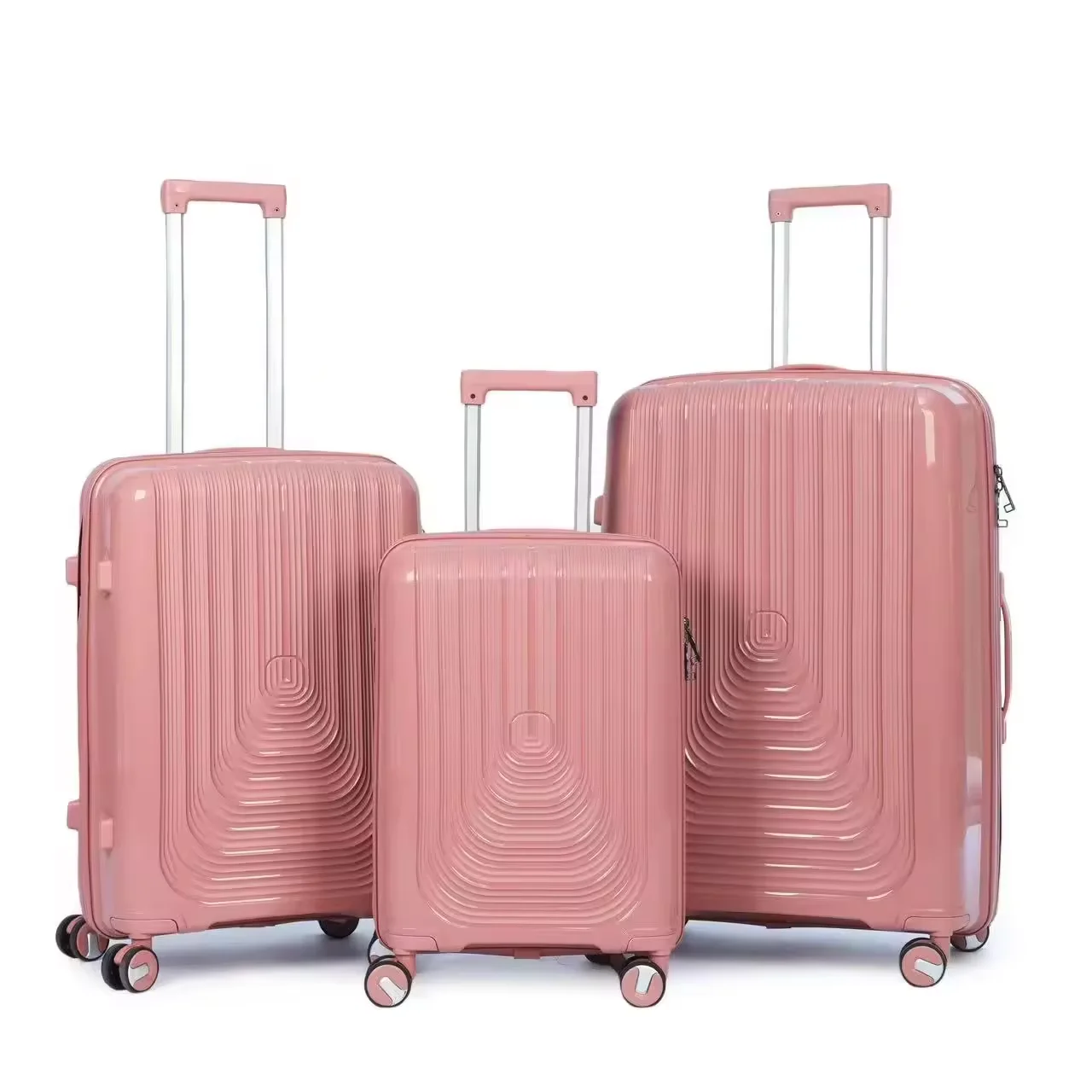 Low price wholesale high quality Silent Wheel Lightweight fashion suitcase luggage set
