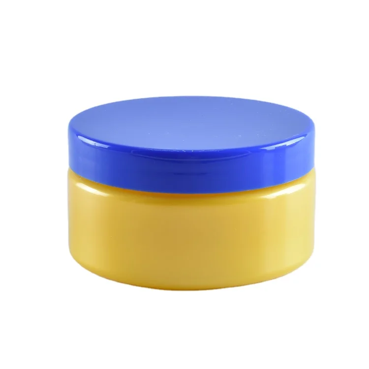 250ml round eco friendly cosmetic containers for hair pomade