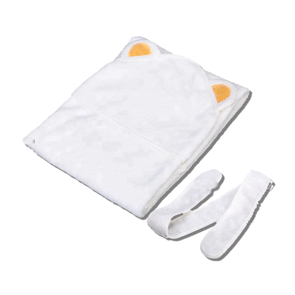 Organic baby bath towel baby OEKO - TEX BSCI certificated baby hooded towel