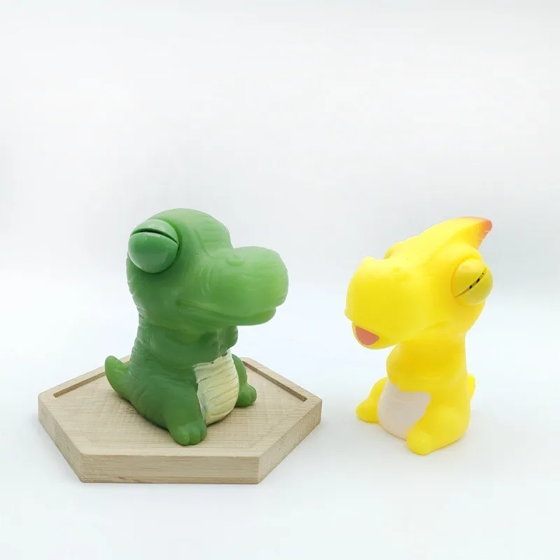 Factory Direct Pop Out Eyes Squeeze Animals Dinosaur Stress Relief Toys Sensory Fidget Anxiety Relief Squeeze Toys