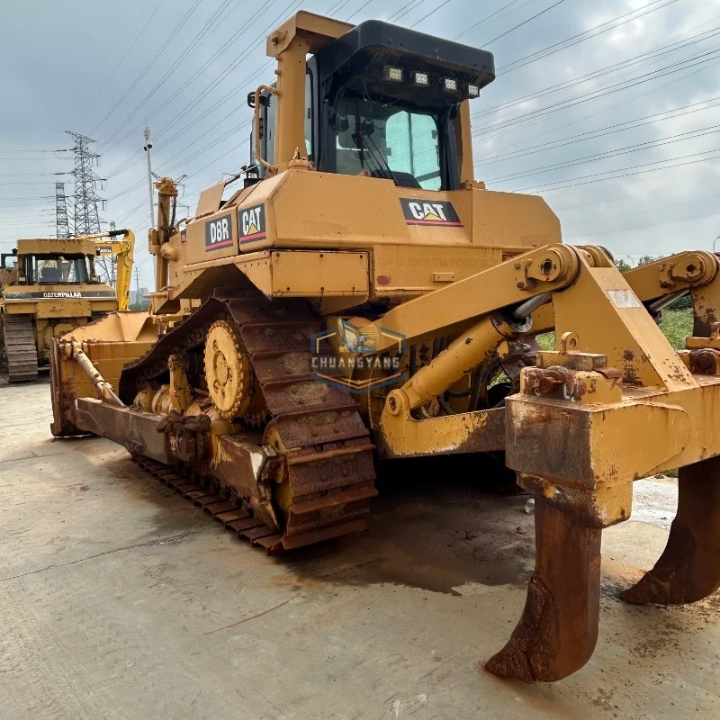 Second-Hand Caterpillar D8R Bulldozer Crawler with Efficient Components Cost-Effective Used Heavy Equipment