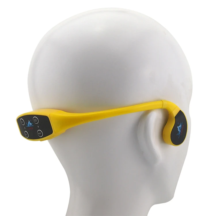 H904 Headphones Receiver Wireless Transmitter Wireless Swimming Training Communication Waterproof Bone Conduction Headsets