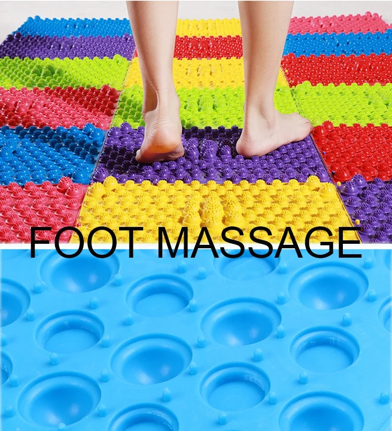 
Acupressure Mat Foot Massage Mat For Health Outdoor Games Tpe Mat 