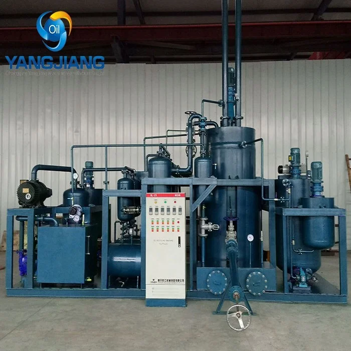 High Viscosity Waste Black Oil Diesel Oil Recycling Machine