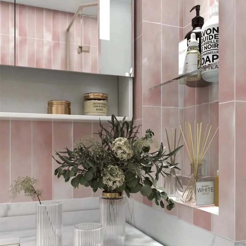 Nordic Interior 300*600mm 3D Porcelain Rustic Wall Tiles Anti-Slip Colorful Ceramic Glazed Tile for Bathroom