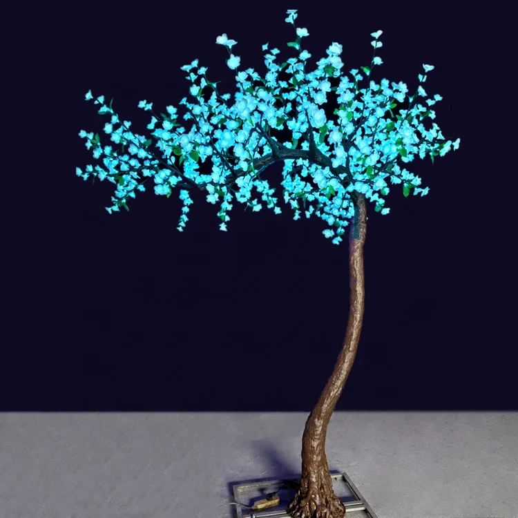 Outdoor waterproof Garden wedding holiday landscape flower lamp christmas 9ft led artificial cherry blossom tree light