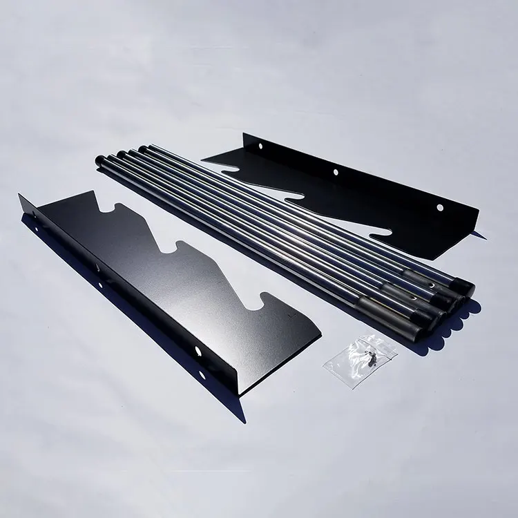 JH-Mech Custom Size Vinyl PE Fabric Roll Wall Mount Vinyl Roll Rack Holder