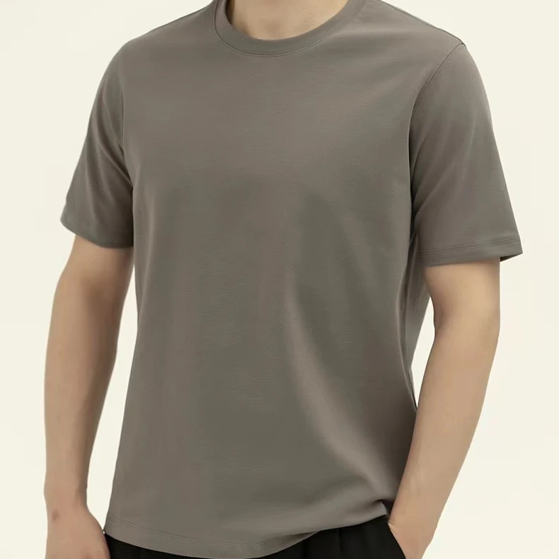 High Quality Cotton Pima  T-shirt Premium 100% Pima T-shirt Custom Logo Supima Cotton T-shirts