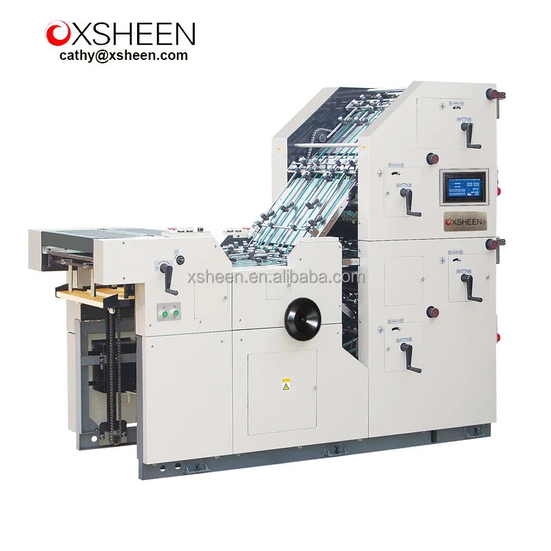Factory Original Package Uses Miller Paper Collating Punching Binding Video Tutorial Machine